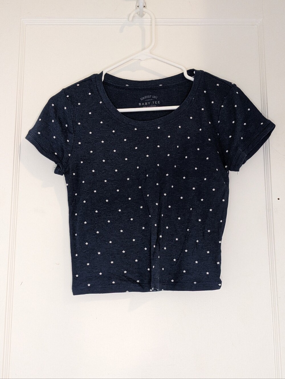 Aeropostale Navy Star Baby Tee
